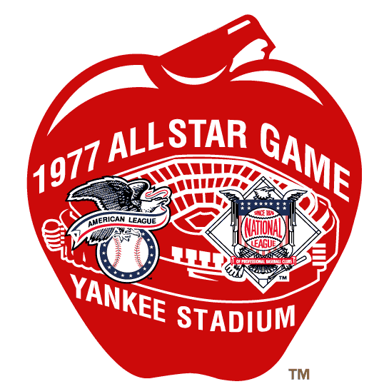 MLB All-Star Game 1977 Primary Logo DIY iron on transfer (heat transfer)...